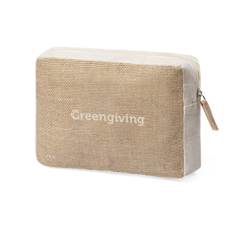 Toilettentasche Jute | Öko Geschenk